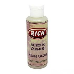 Rich High Gloss VR-130-2491 Parlak 130 cc Su Bazlı Vernik