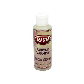 Rich High Gloss VR-130-2491 Parlak 130 cc Su Bazlı Vernik