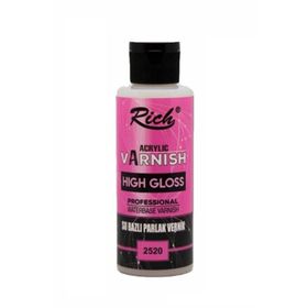 Rich High Gloss VR-130-2491 Parlak 130 cc Su Bazlı Vernik