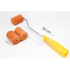 Rich Kadife 5 cm 3 Yedekli Rulo Fırça
