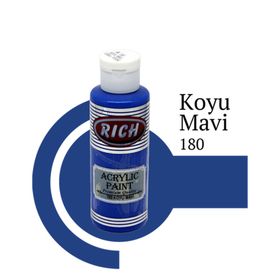 Rich Koyu Mavi 130 cc Akrilik Boya