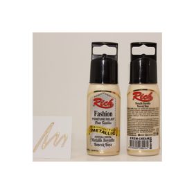 Rich Krem 060 cc Metalik Boyutlu Boncuk Boya