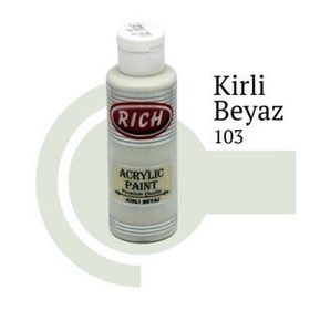 Rich Master 103 Kirli Beyaz 120 cc Akrilik Boya