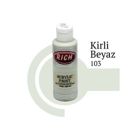 Rich Master 103 Kirli Beyaz 120 cc Akrilik Boya