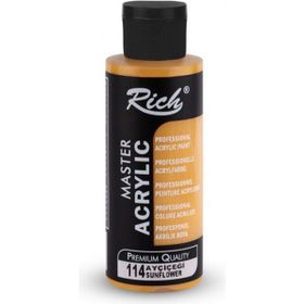 Rich Master 114 Ay Çiçeği 120 ml Akrilik Boya
