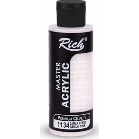 Rich Master 120 cc Damla Pembe Akrilik Boya
