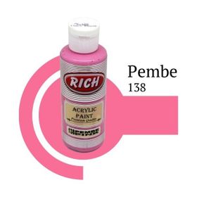 Rich Master 120 ml 138 Pembe Akrilik Boya
