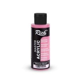Rich Master 120 ml 138 Pembe Akrilik Boya