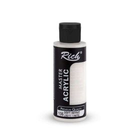 Rich Master 120 ml Soft Beyaz Akrilik Boya
