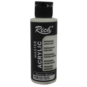 Rich Master 120 ml Soft Beyaz Akrilik Boya