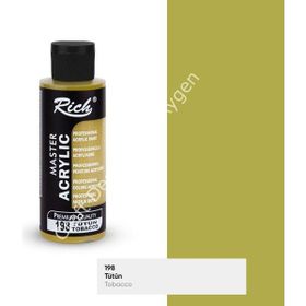Rich Master 120 ml Tütün Akrilik Boya