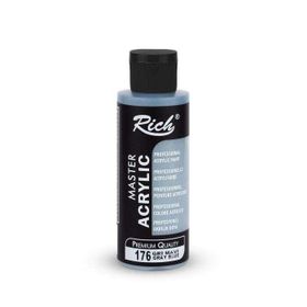 Rich Master 176 Gri Mavi 120 ml Akrilik Boya