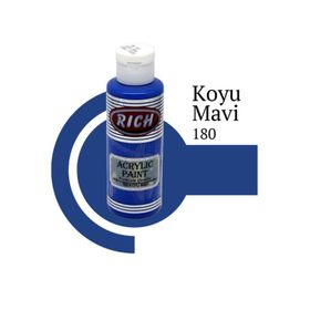Rich Master 180 Koyu Mavi 120 cc Akrilik Boya