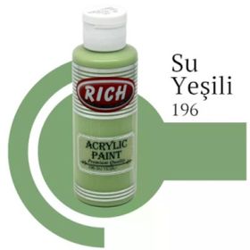 Rich Master 196 Su Yeşili 120 cc Akrilik Boya
