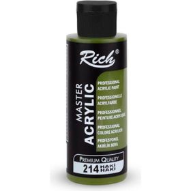Rich Master 214 Haki Yeşili 120 cc Akrilik Boya