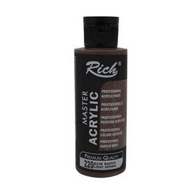 Rich Master 220 Açık Kahve 120 ml Akrilik Boya