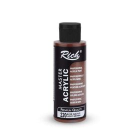 Rich Master 220 Açık Kahve 120 ml Akrilik Boya