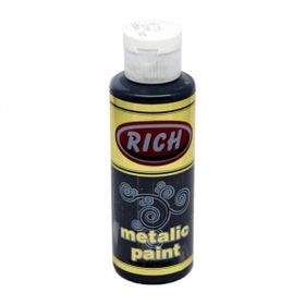 Rich Metalik 120 cc 770 Siyah Akrilik Boya