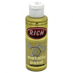 Rich Metalik 120 cc Altın Akrilik Boya