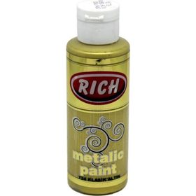 Rich Metalik 120 cc Altın Akrilik Boya