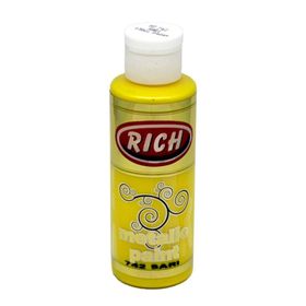 Rich Metalik 120 ml Sarı Akrilik Boya