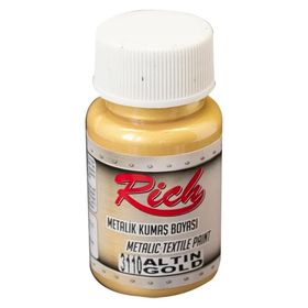Rich Metalik Altın 50 cc Kumaş Boyası