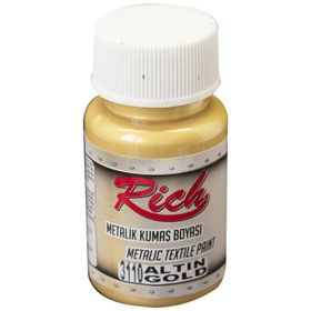 Rich Metalik Altın 50 cc Kumaş Boyası