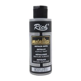 Rich Metalik Antik Gümüş 120 cc Akrilik Boya