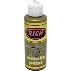 Rich Metalik Koyu Altın 130 cc Akrilik Boya