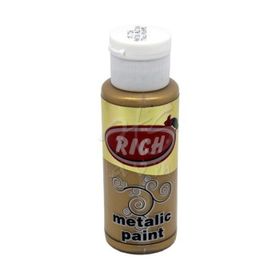 Rich Metalik No:726 Antik Altın 130ml Akrilik Boya