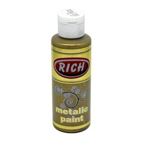 Rich Metalik No:772 Koyu Altın 130ml Akrilik Boya