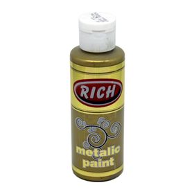 Rich Metalik No:772 Koyu Altın 130ml Akrilik Boya