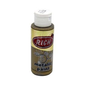 Rich Metalik No:772 Koyu Altın 130ml Akrilik Boya