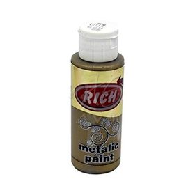 Rich Metalik No:772 Koyu Altın 130ml Akrilik Boya