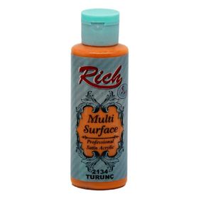 Rich MLT2134 Multi Surface Turunç 130 cc Akrilik Boya