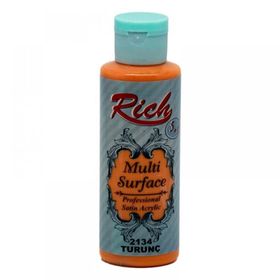 Rich MLT2134 Multi Surface Turunç 130 cc Akrilik Boya