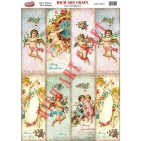 Rich Model 8201 Pirinç Dekupaj Kağıdı