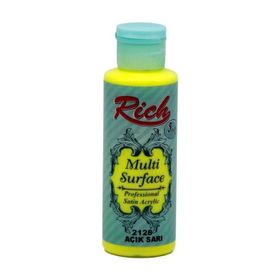 Rich Multi 2128 Açık Sarı 130cc Akrilik Boya