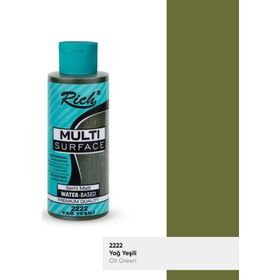 Rich Multi 2222 Yağ Yeşili 120 CC Akrilik Boya