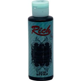 Rich Multi 2238 Siyah 120 CC Akrilik Boya