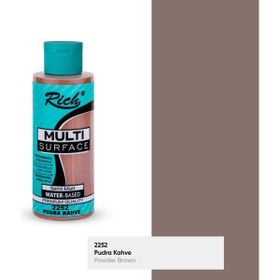 Rich Multi 2252 Pudra Kahve 120 CC Akrilik Boya