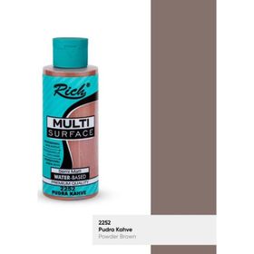 Rich Multi 2252 Pudra Kahve 120 CC Akrilik Boya
