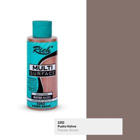 Rich Multi 2252 Pudra Kahve 120 CC Akrilik Boya
