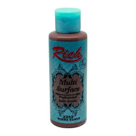 Rich Multi 2252 Pudra Kahve 120 CC Akrilik Boya