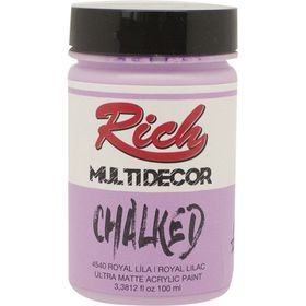Rich Multi Decor Chalked 100 cc Çikolata Akrilik Boya lila