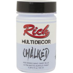 Rich Multi Decor Chalked 100 cc Retro Mavi Akrilik Boya