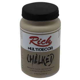 Rich Multi Decor Chalked 250 cc Antik Kahve Akrilik Boya