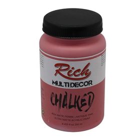 Rich Multi Decor Chalked 250 Cc Antik Pembe Akrilik Boya