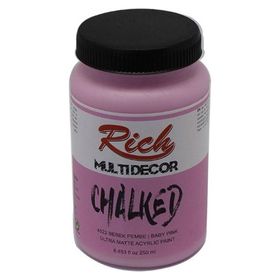Rich Multi Decor Chalked 250 cc Bebek Pembe Akrilik Boya