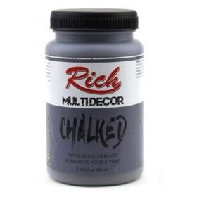 Rich Multi Decor Chalked 250 Cc İs Siyah Akrilik Boya
